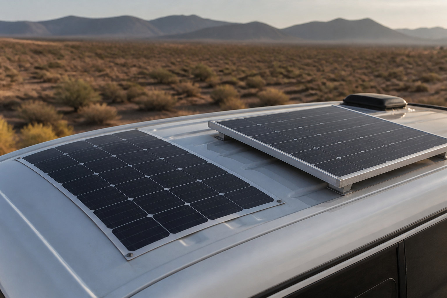 Flexible vs Rigid Solar Panels for Vans: The Ultimate Hardware Showdown